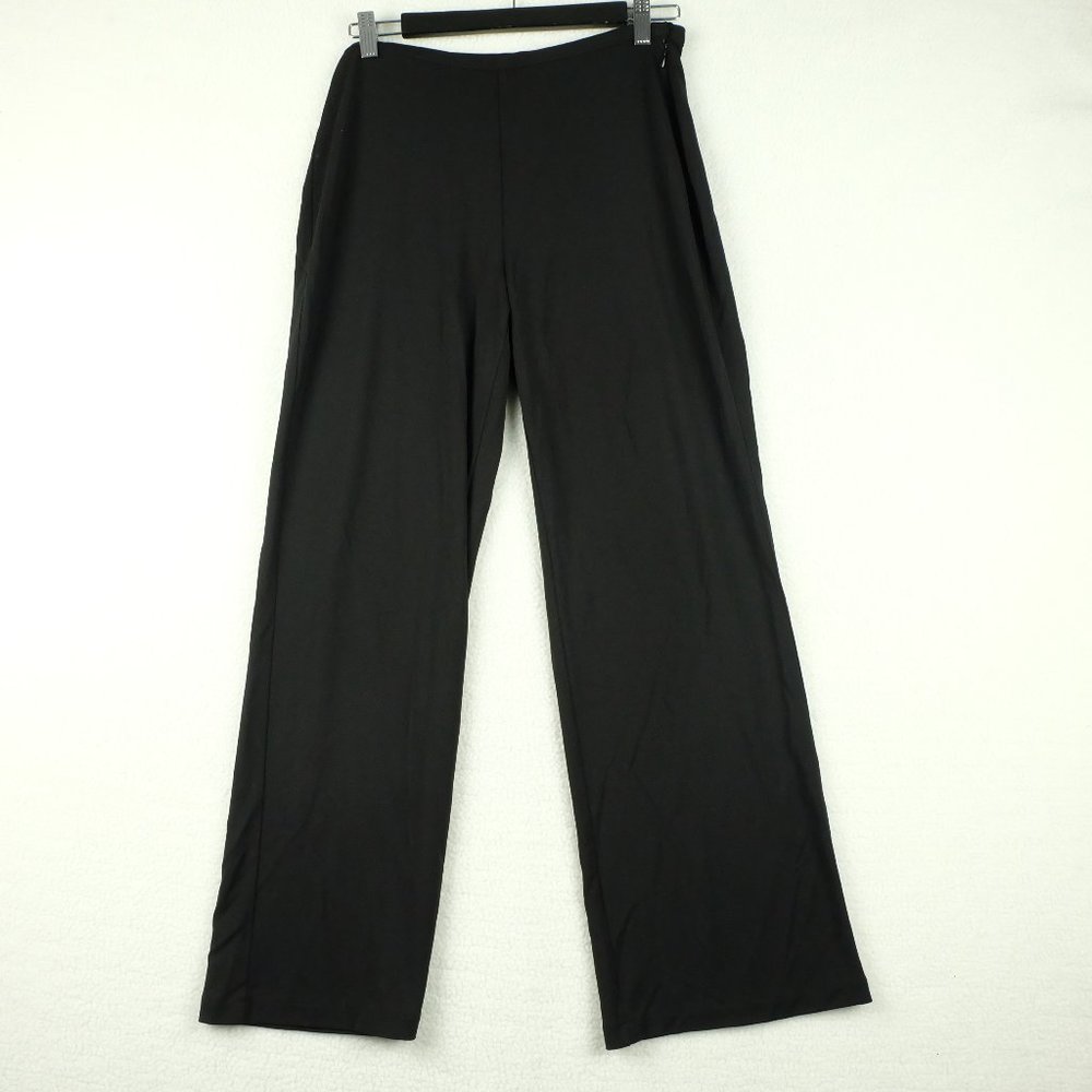 Talbots Black Straight Leg Classic Trousers